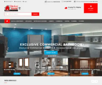 Brokeragentdirect.com(Kitchen Cabinet Direct Browse for Home Appliances) Screenshot