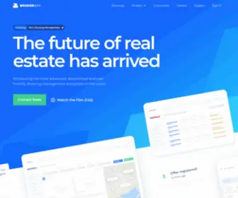 Brokerbay.com(The Future of Real Estate Software) Screenshot