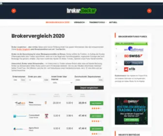 Brokerchecker.de(Broker vergleichen) Screenshot