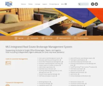 BrokeridXsites.com(Real Estate Brokerage Website) Screenshot