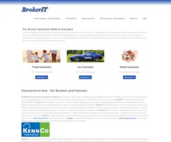 Brokerit.ie(On-line insurance quotes provider) Screenshot