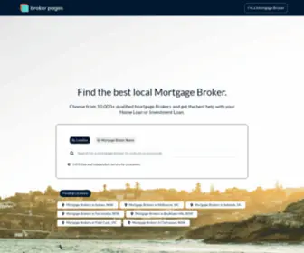 Brokerpages.com.au(Broker Pages) Screenshot