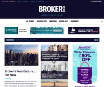 Brokerpulse.com(New York Real Estate News) Screenshot