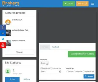Brokersadda.com(Connecting Brokers with Clients) Screenshot