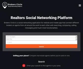 Brokerscircle.co(Brokers Circle) Screenshot