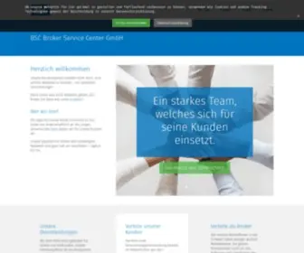 Brokerservice.ch(BSC Broker Service Center GmbH) Screenshot