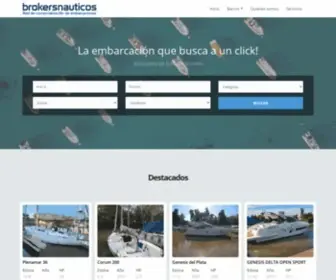 Brokersnauticos.com(Brokers Nauticos) Screenshot