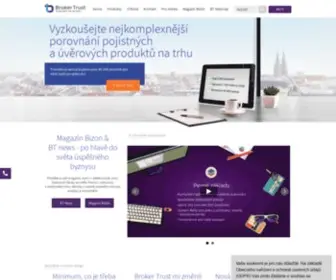 Brokertrust.cz(Finanční poradenství) Screenshot