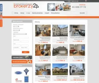 Brokerzy24.com.pl(Działka) Screenshot