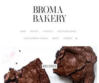 Bromabakery.com(Broma Bakery) Screenshot