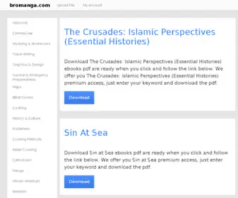 Bromanga.com(News On Anime) Screenshot