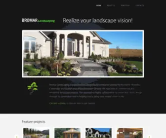 Bromarlandscaping.com(Bromar Landscaping) Screenshot