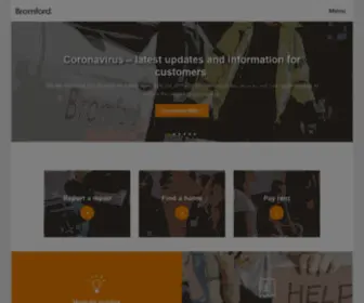 Bromford.co.uk(We invest in homes and relationships so people can thrive) Screenshot