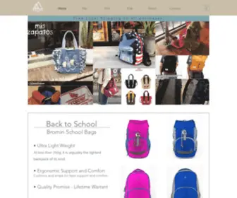 Brominemporter.com(School backpacks) Screenshot