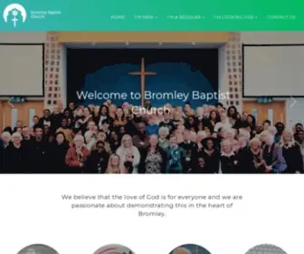 Bromleybaptist.com(Bromley Baptist Church) Screenshot