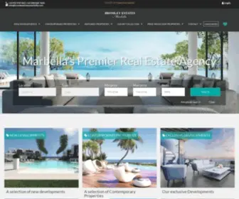 Bromleyestatesmarbella.com(Real Estate Marbella) Screenshot