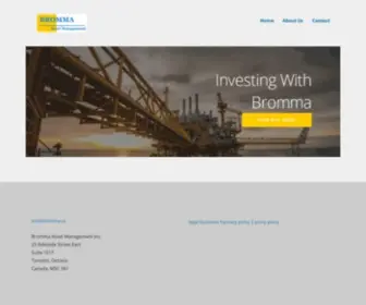Bromma.ca(Bromma Asset Management) Screenshot