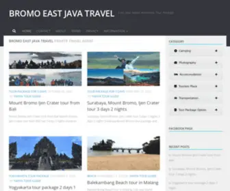Bromoeastjava.com(Bromo East Java Travel) Screenshot