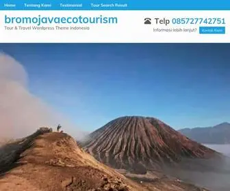 Bromojavaecotourism.com(Official Web) Screenshot