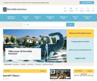 Bromolla.se(Välkommen till Bromölla kommun) Screenshot