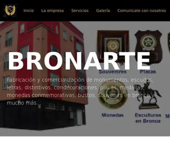 Bronarte.com(Bronarte) Screenshot