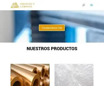 Broncesylaminas.com(Bronces y Laminas) Screenshot