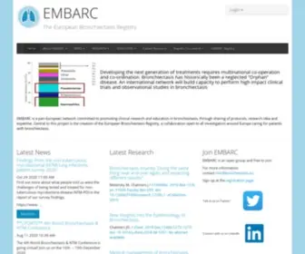 Bronchiectasis.eu(EMBARC) Screenshot