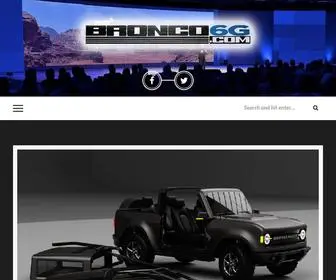 Bronco6G.com(6th Gen Ford BroncoForum) Screenshot