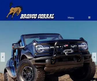 Broncocorral.com(Bronco Corral) Screenshot