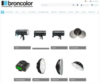 Broncolorshop.de(Fotostudio) Screenshot