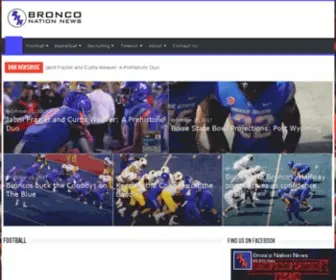 Bronconationnews.com(Bronco Nation News) Screenshot