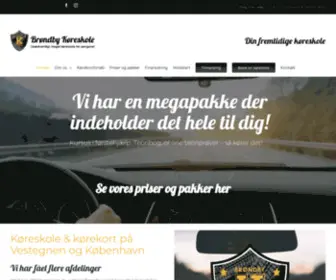 Brondbykoreskole.dk(Brøndby Køreskole) Screenshot