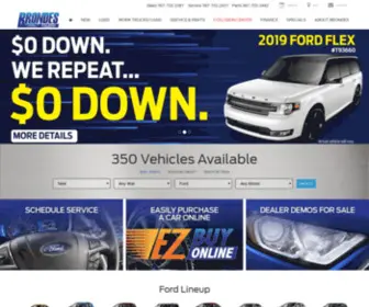 Brondesford.net(Brondes Ford Toledo) Screenshot