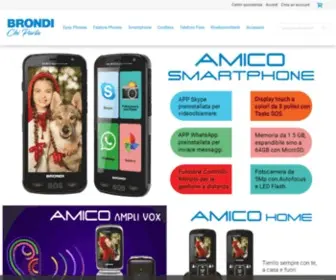 Brondi.it(Cellulari, telefoni fissi e smartphone) Screenshot