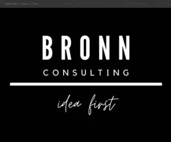 Bronnconsulting.com(Bronn Consulting) Screenshot