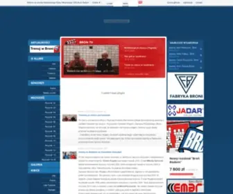 Bronradom.pl(Oficjalny serwis Broni Radom) Screenshot