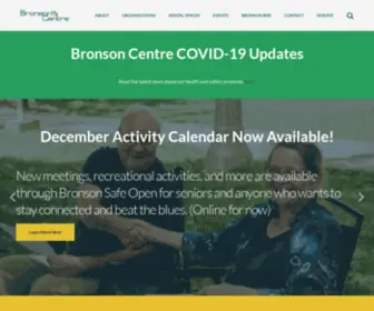 Bronsoncentre.ca(The Bronson Centre) Screenshot