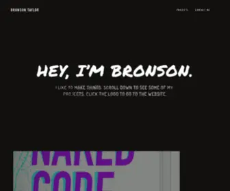 Bronsontaylor.com(Bronson Taylor) Screenshot