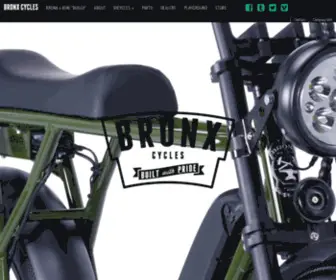 Bronx-CYcles.com(電動ファットバイク) Screenshot