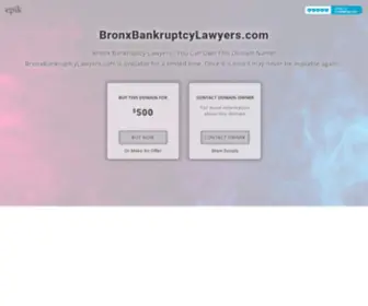 Bronxbankruptcylawyers.com(Bronx Bankruptcy Lawyers) Screenshot