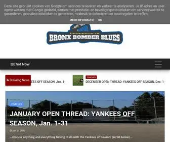 Bronxbomberblues.com(Bronx Bomber Blues) Screenshot