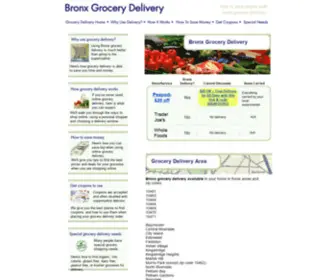 Bronxgrocerydelivery.com(Bronx Grocery Delivery) Screenshot