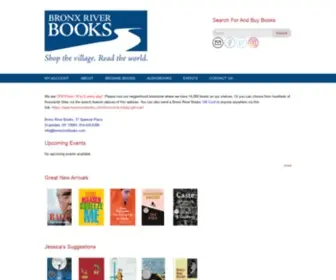 Bronxriverbooks.com(Bronx River Books) Screenshot