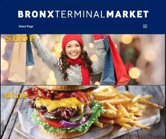 Bronxterminalmarket.com(Bronx Terminal Market) Screenshot