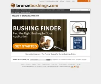 Bronzebushings.com(Bronze Bushings) Screenshot