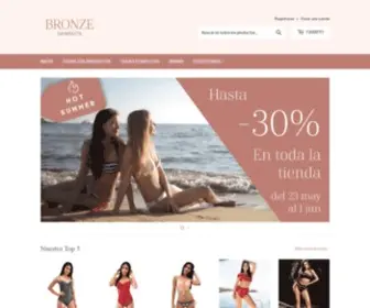 Bronze.com.mx(Bronze Swimsuits) Screenshot