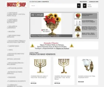 Bronzeshop.com.br(ARTIGOS DECORATIVOS) Screenshot