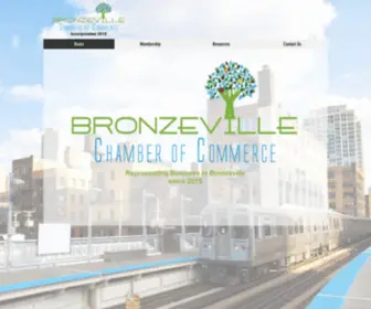 Bronzevillechamber.com(Home) Screenshot