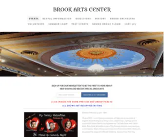 Brookarts.org(BROOK ARTS CENTER) Screenshot