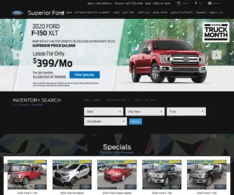 Brookdaleford.com(Superior Ford in Plymouth) Screenshot
